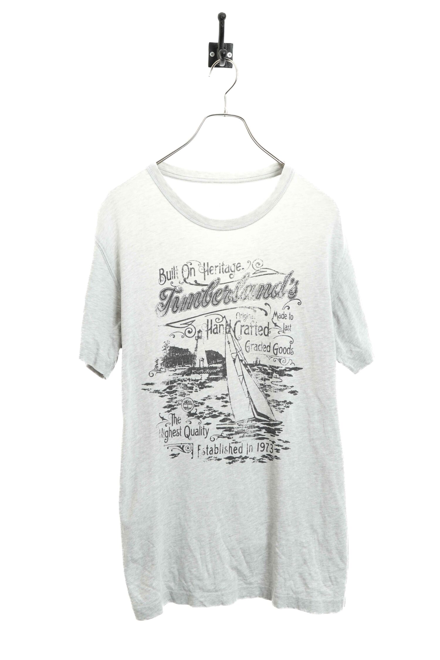 USED PRINTED T-SHIRT/TIMBERLAND/M