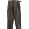 USED FAKE LEATHER TROUSERS/MASON SPECIAL/W66