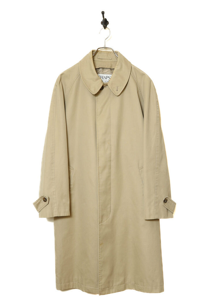 USED CHAPS TRENCH COAT/L