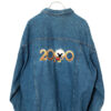 USED  DISNEY DESIGN DENIM JACKET/XL