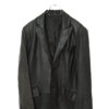 VINTAGE LEATHER TAILORED JACKET/L