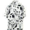 VINTAGE PRINTED SHIRT/M