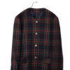VINTAGE DESIGN CHECK PATTERNED JACKET/MADE IN SCOTLAND /M