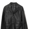 VINTAGE LEATHER TAILORED JACKET/S