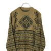 VINTAGE DESIGN KNIT SWEATER/M