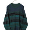VINTAGE PATTERN KNITTED SWEATER/L