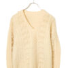 VINTAGE CABLE KNIT SWEATER/M