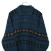 VINTAGE DESIGN KNIT SWEATER/XL