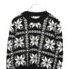 USED COURREGES DESIGN KNIT SWEATER/M