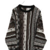 VINTAGE 3D KNIT SWEATER/XL