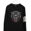 USED BLVCK PARIS DESIGN SWEAT SHIRT/XS