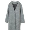 VINTAGE COLLARLESS COAT/M