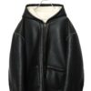 USED NKNIT VEGAN MOUTON JACKET/XL