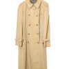 USED AQUASCUTUM TRENCH COAT/MADE IN ENGLAND/M