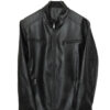 VINTAGE FAKE LEATHER SINGLE RIDERS JACKET/M