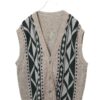 VINTAGE KNITTED VEST/XL