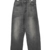 VINTAGE BLACK DENIM PANTS/W80