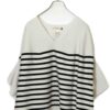 USED MICA&DEAL KNITTED PULL-OVER/T-SHIRT/L