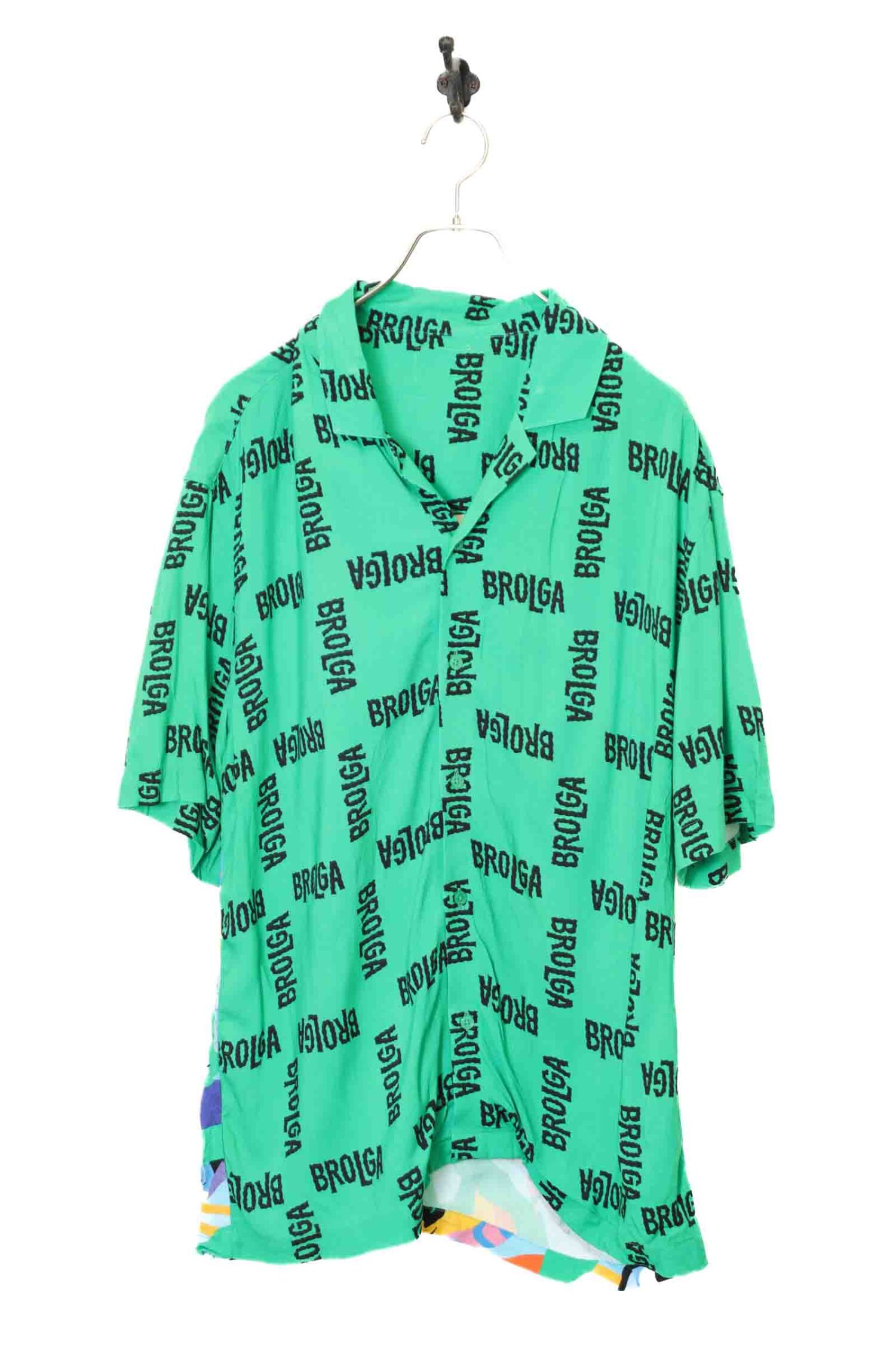 VINTAGE PRINTED SHIRT/L
