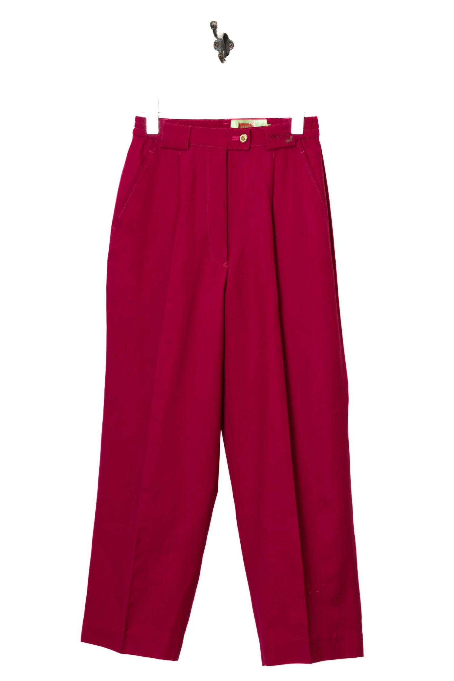 USED KENZO PLEATED PANTS/W64-68