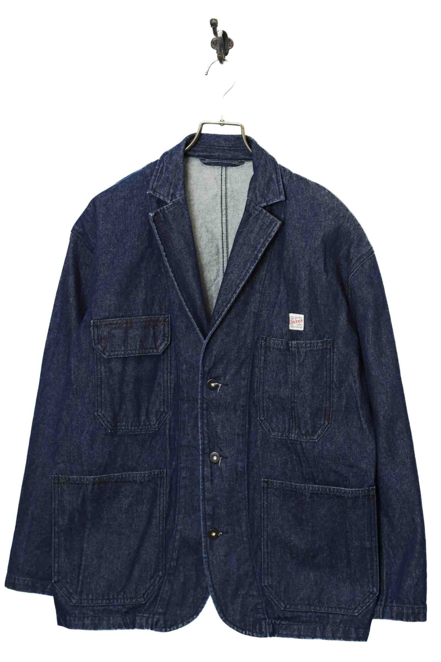 USED DENIM TAILORED JACKET/L