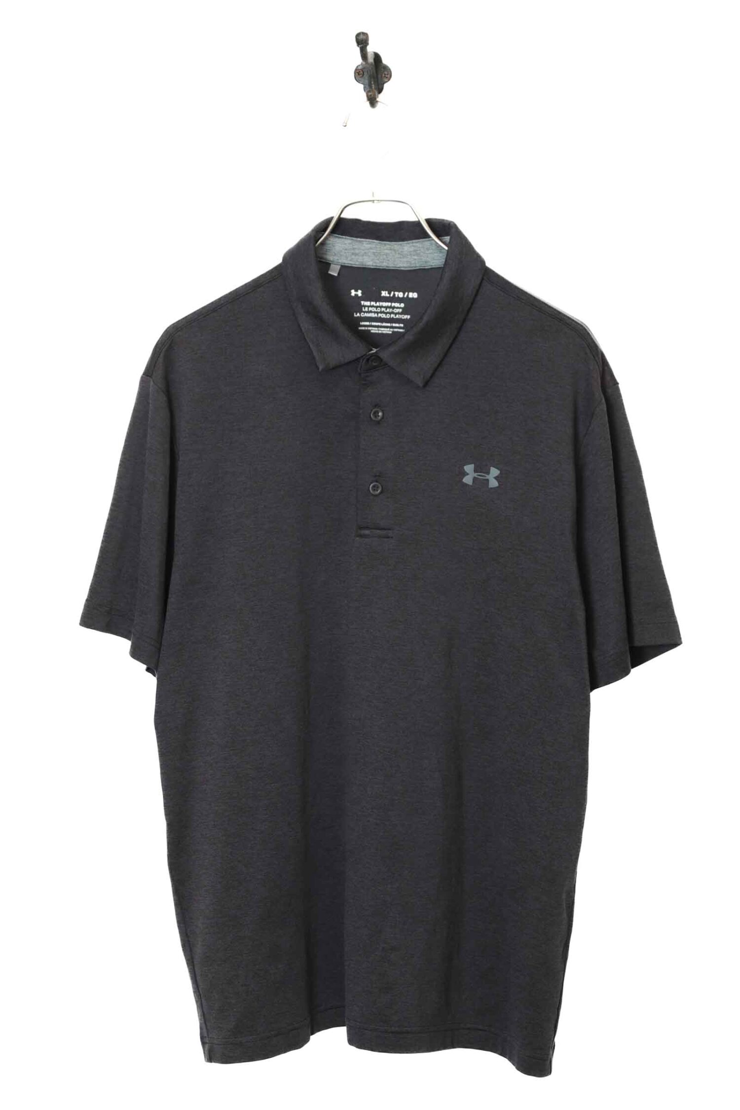 USED UNDER ARMOUR POLO SHIRT/L