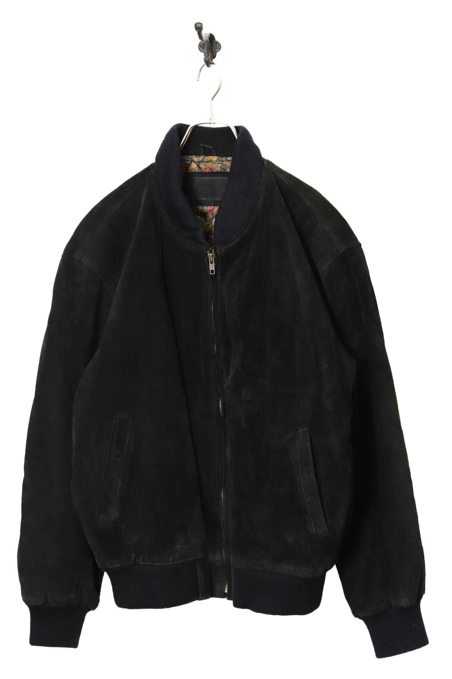VINTAGE PIG SUEDE BOMBER JACKET/L
