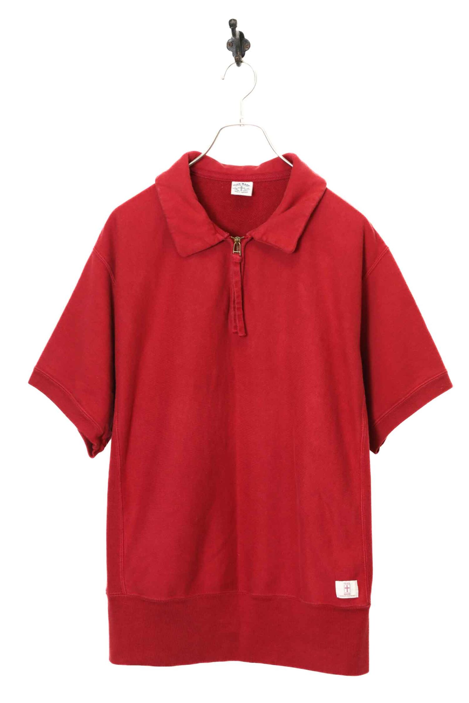 USED HALF ZIP SWEAT SHIRT/L