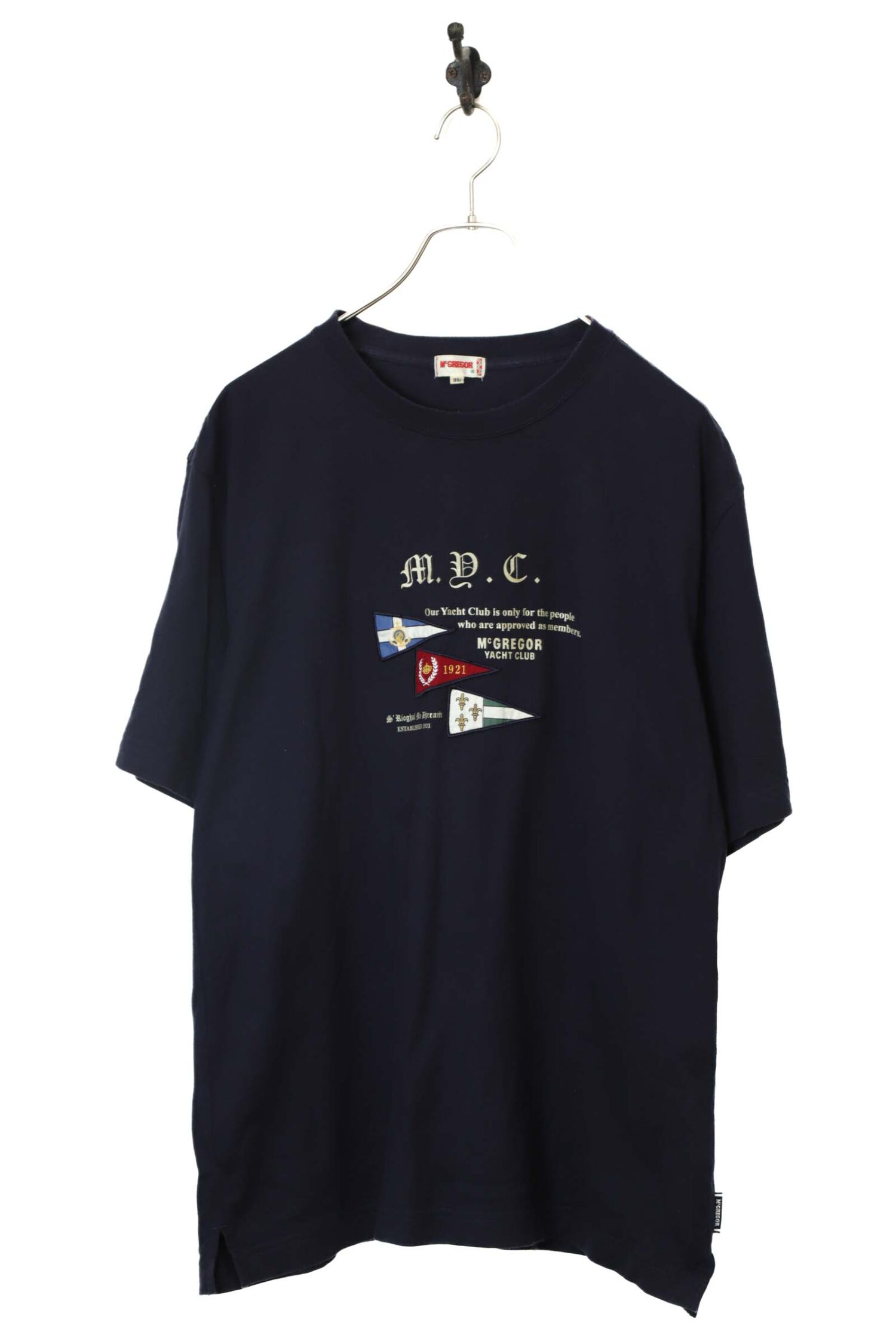 USED MCGREGOR PRINTED T-SHIRT/L