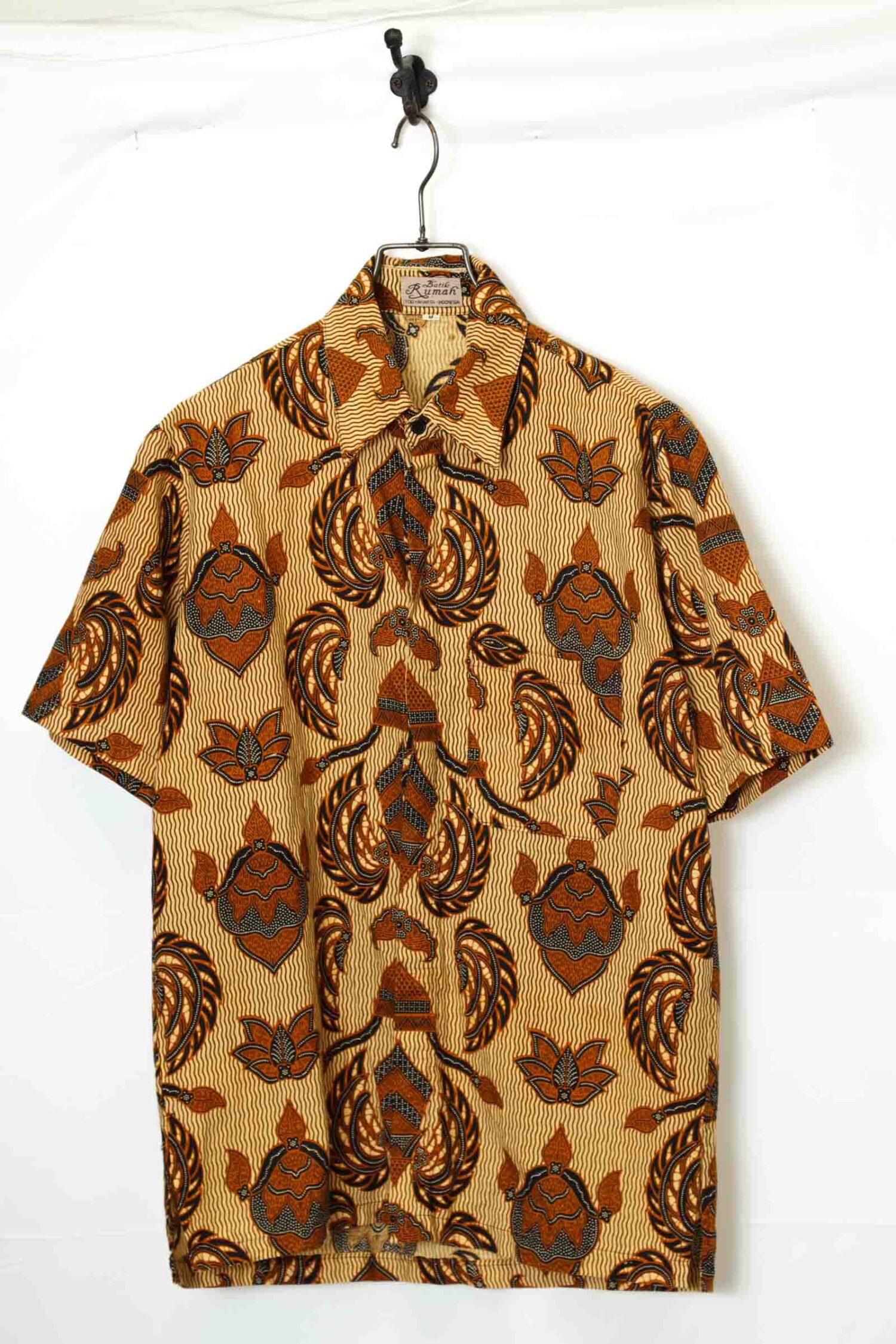VINTAGE ETHNIC PRINTED SHIRT/M