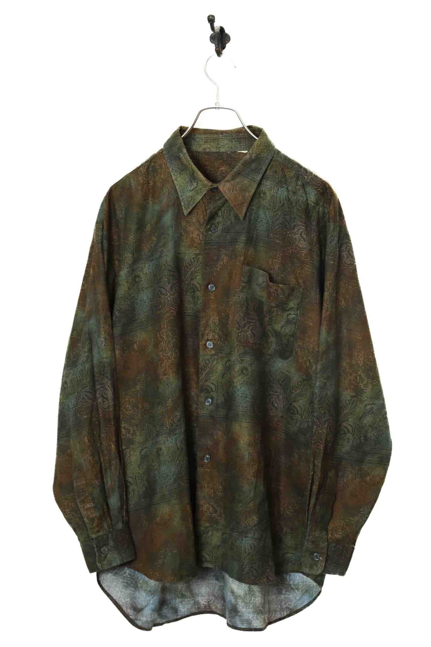 VINTAGE PRINTED SHIRT/XL