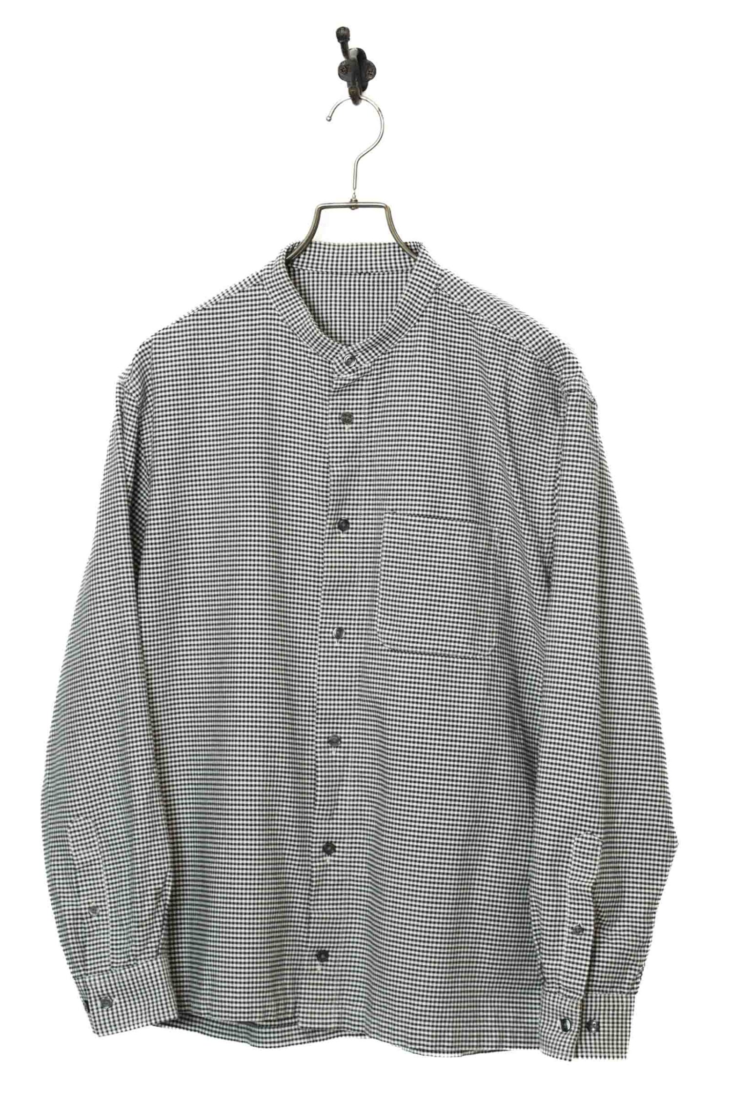 VINTAGE STAND COLLAR SHIRT/L