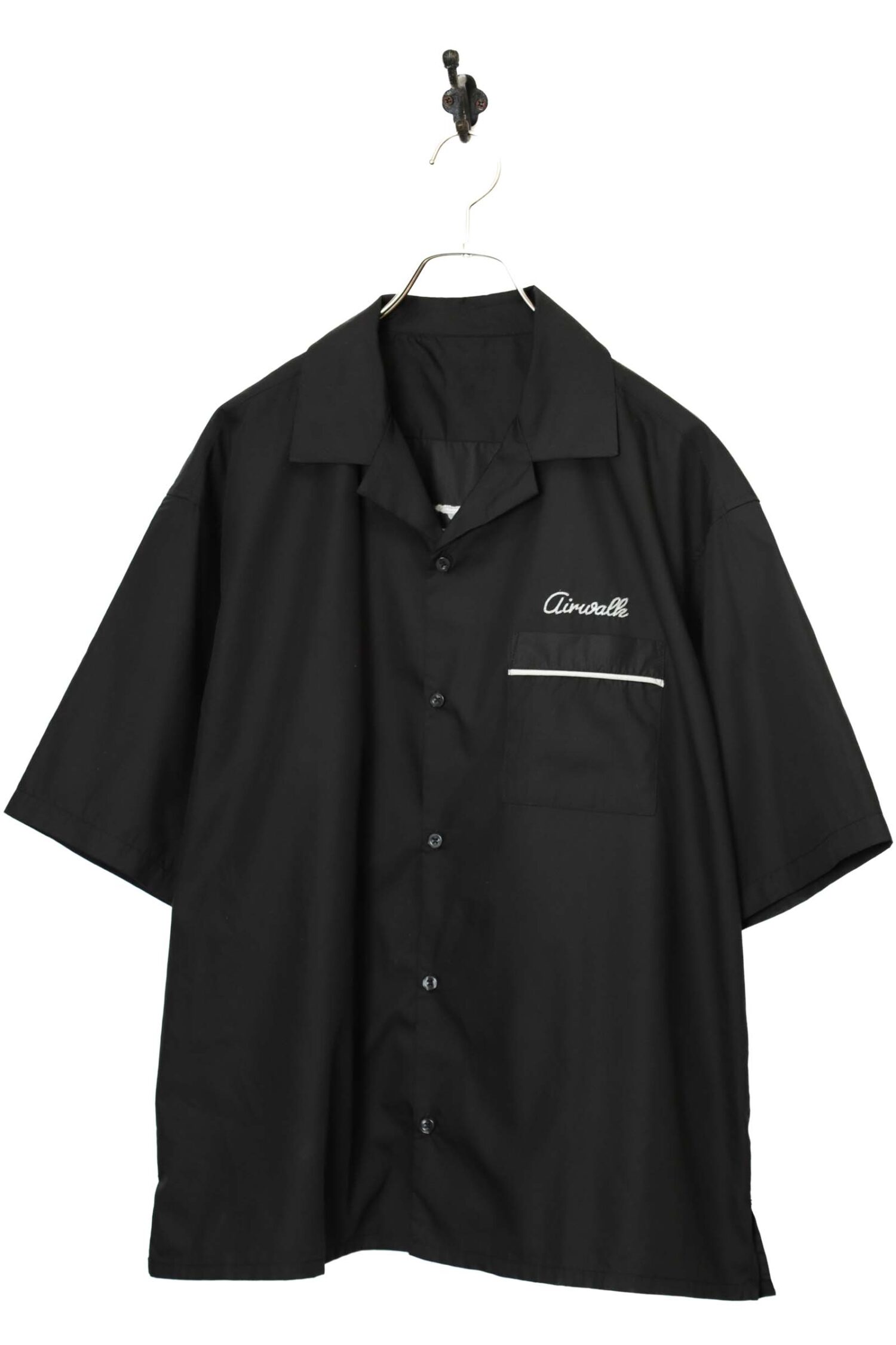 USED EMBROIDERY SHORT SLEEVE SHIRT/XL