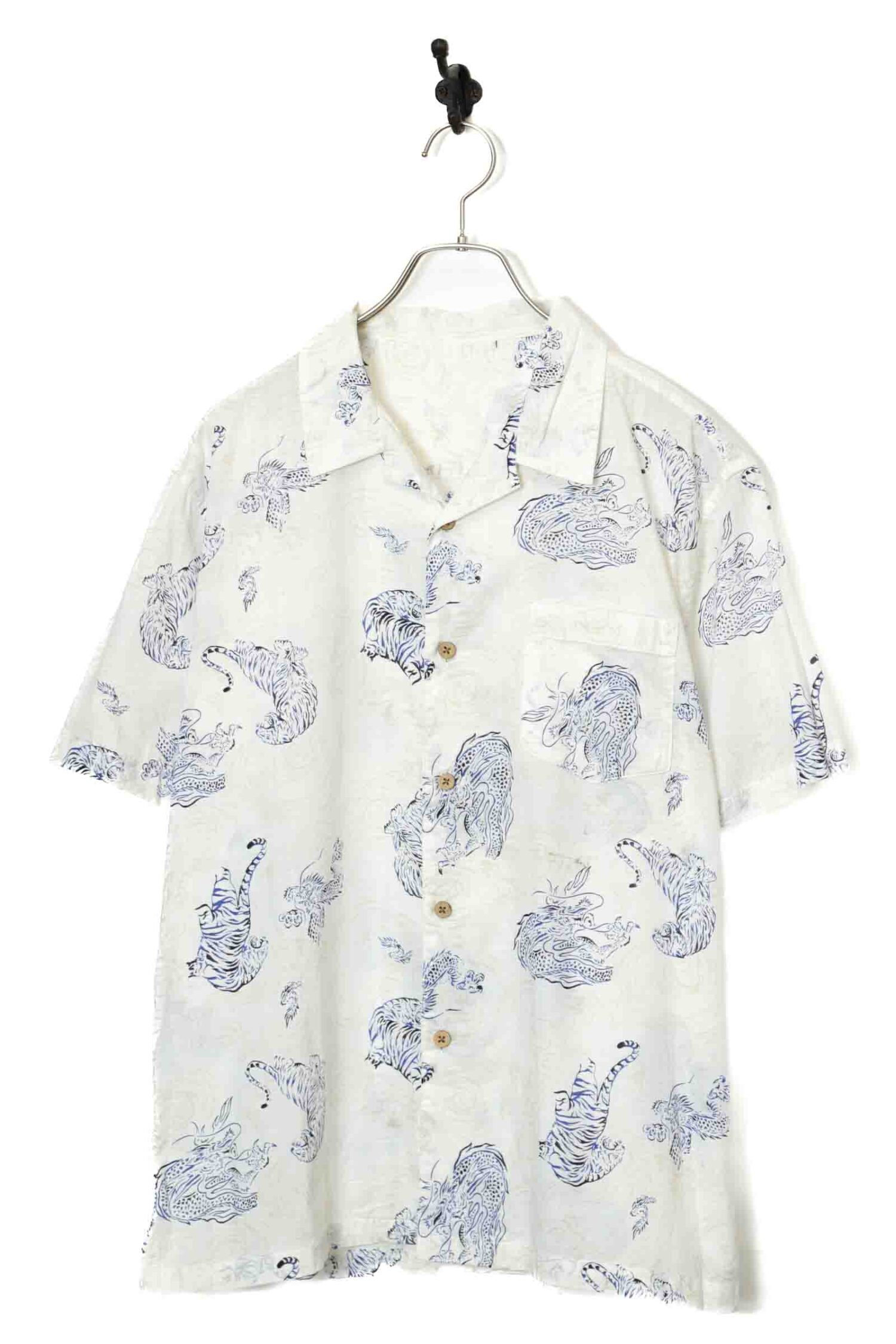VINTAGE PRINTED SHIRT/M