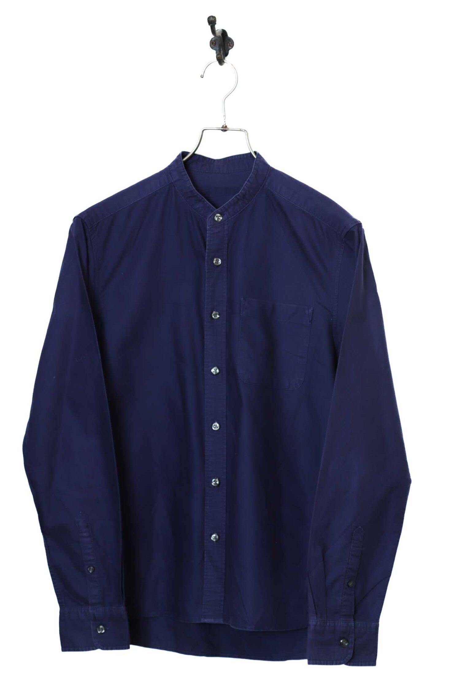USED STAND COLLAR SHIRT/L