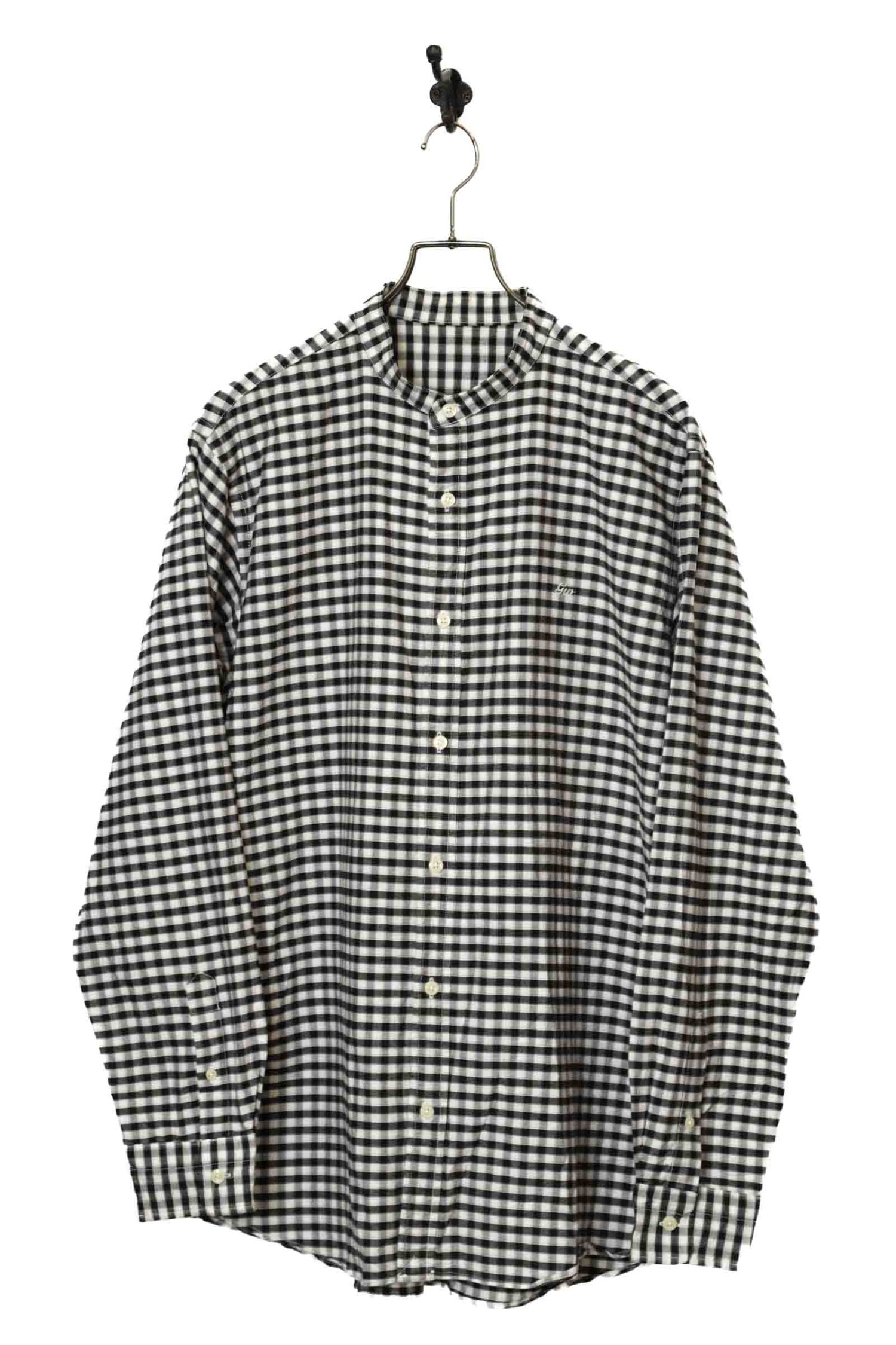 USED STAND COLLAR SHIRT/L