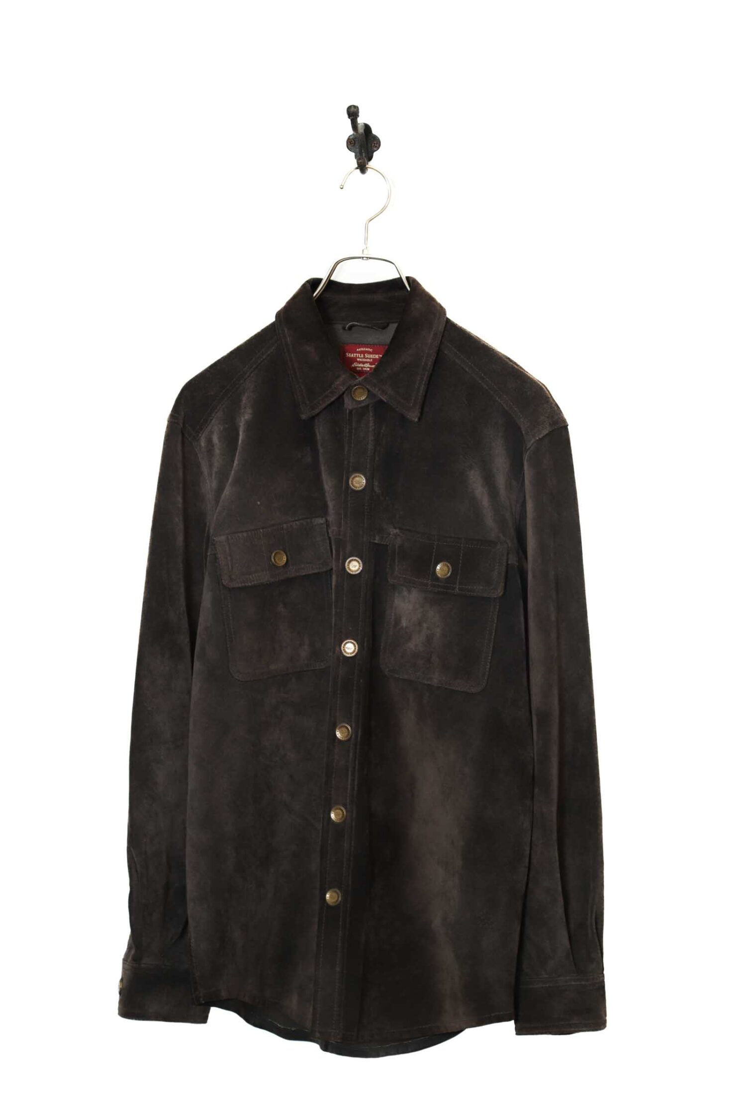 90'S SUEDE LEATHER CPO JACKET/EDDIE BAUER/M