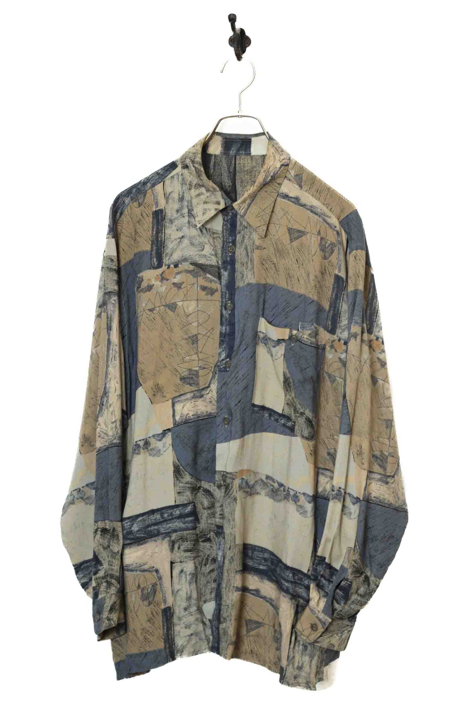 VINTAGE PRINTED SHIRT/XL