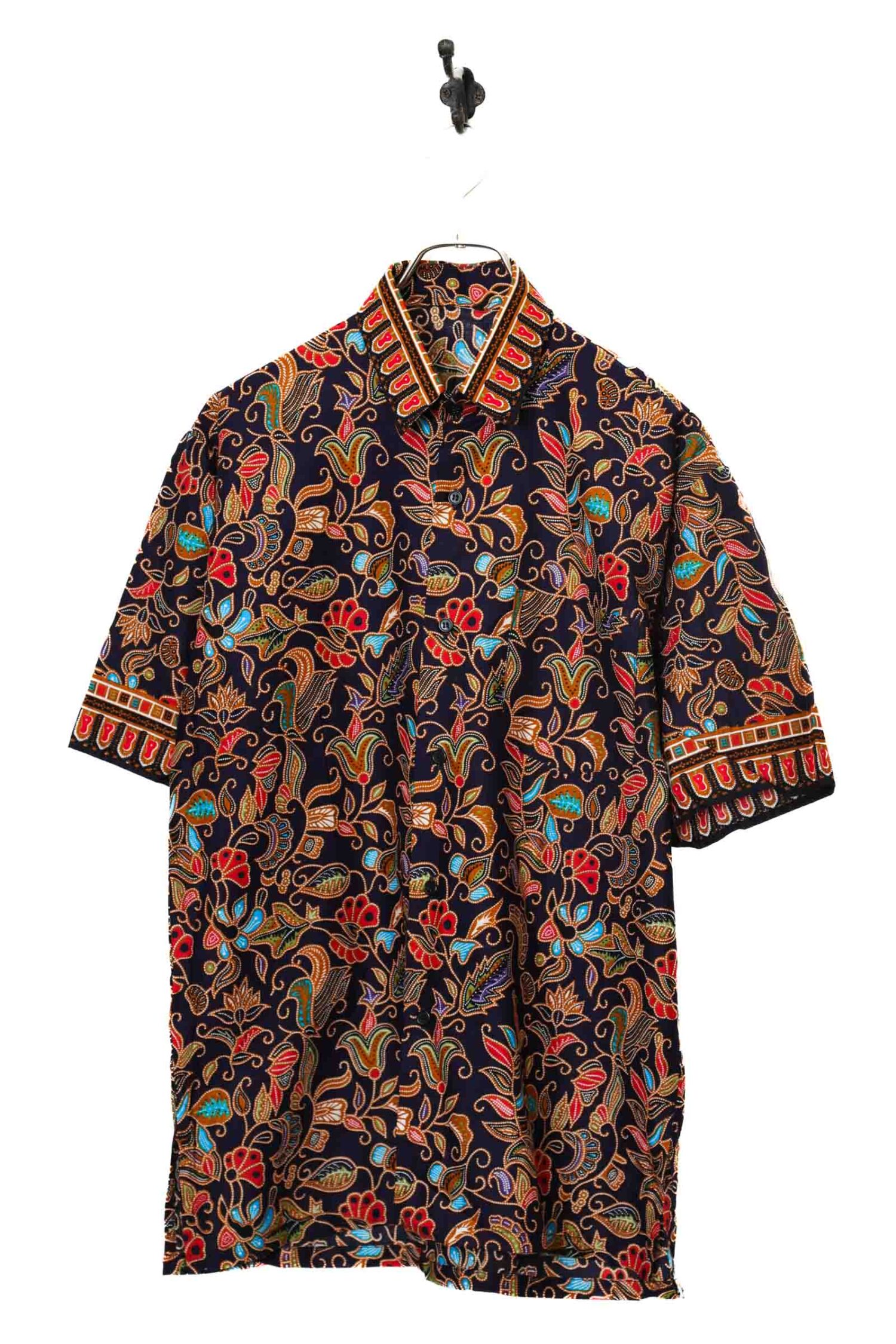 VINTAGE PRINTED SHORT SLEEVE SHIRT/M
