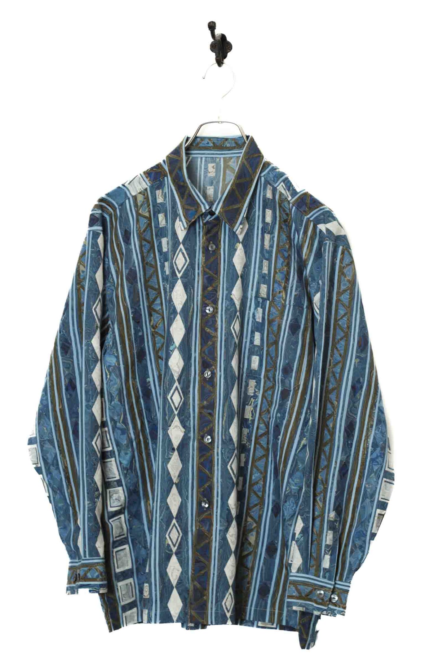 VINTAGE PRINTED SHIRT/L