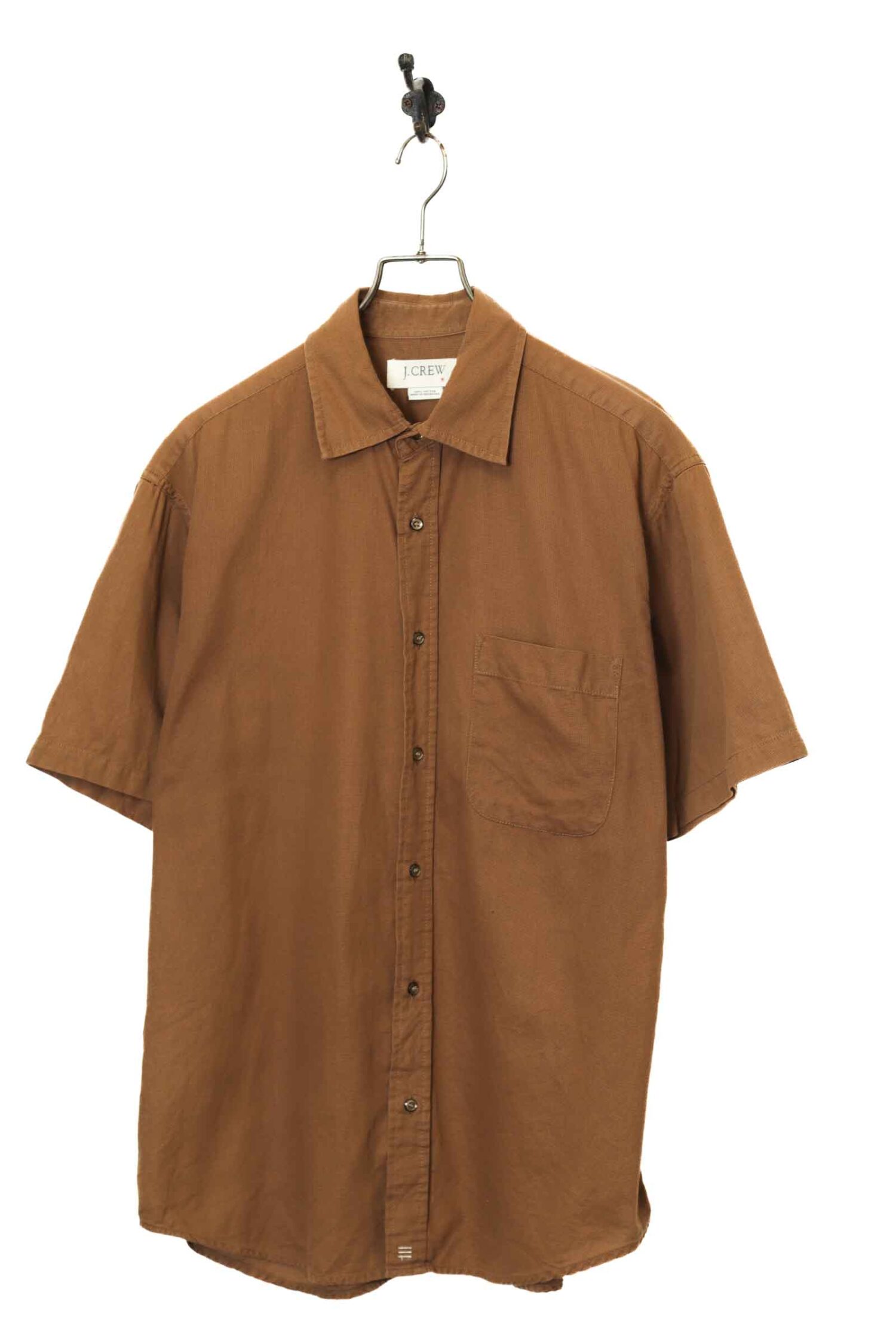 USED J.CREW SHORT SLEEVE SHIRT/M
