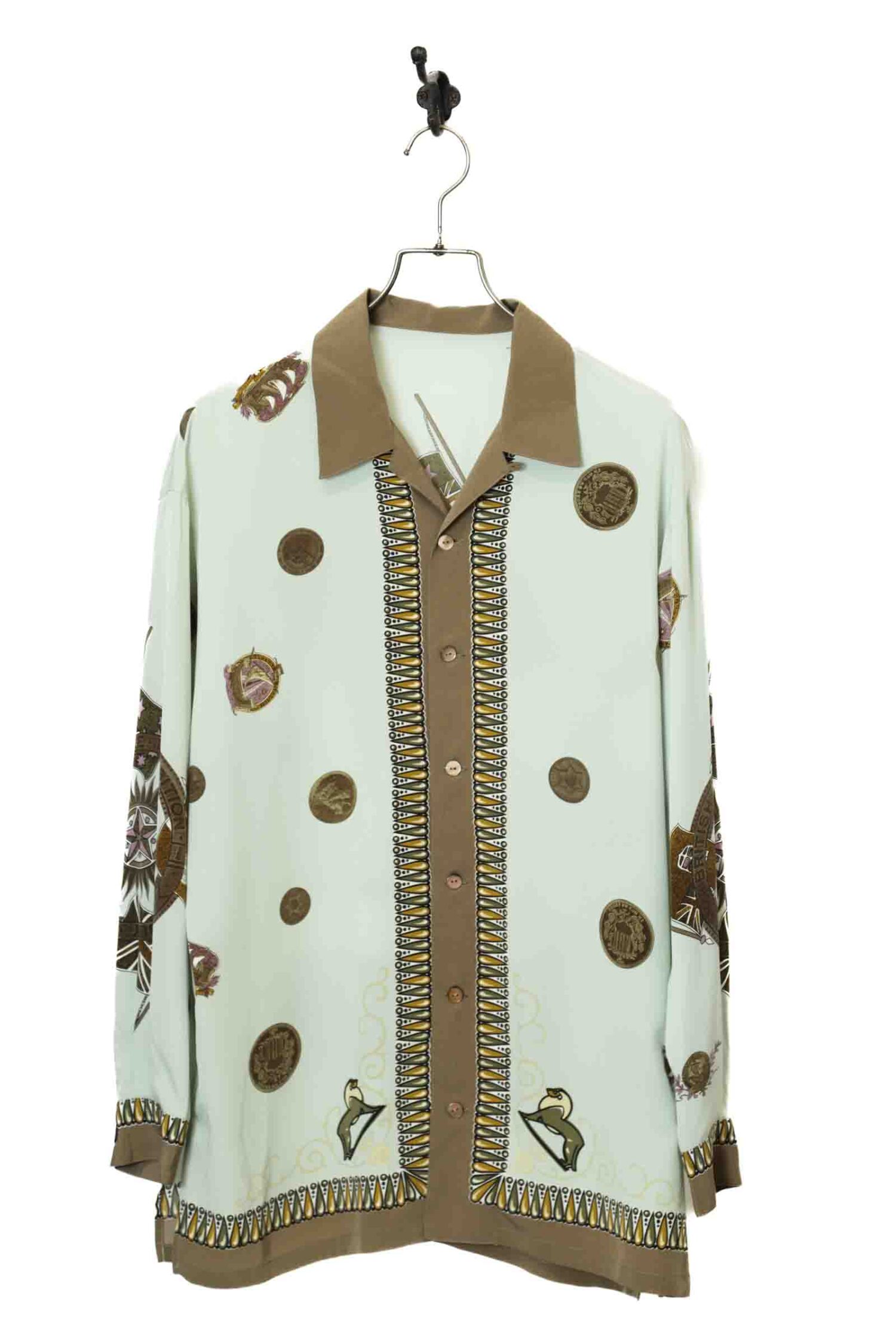 VINTAGE PRINTED SHIRT/L