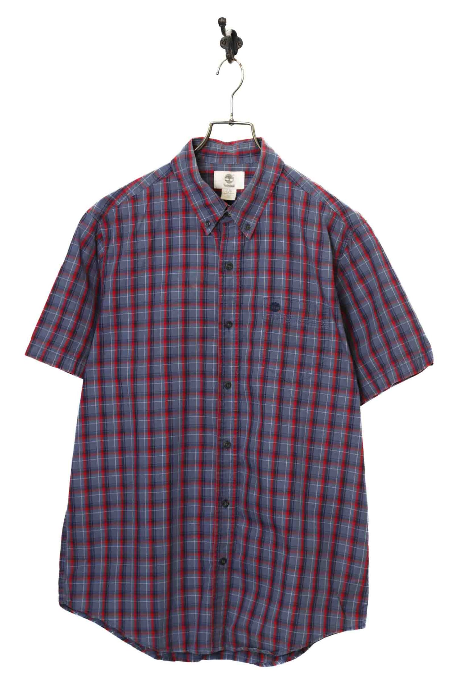 USED TIMBERLAND CHECK SHIRT/L
