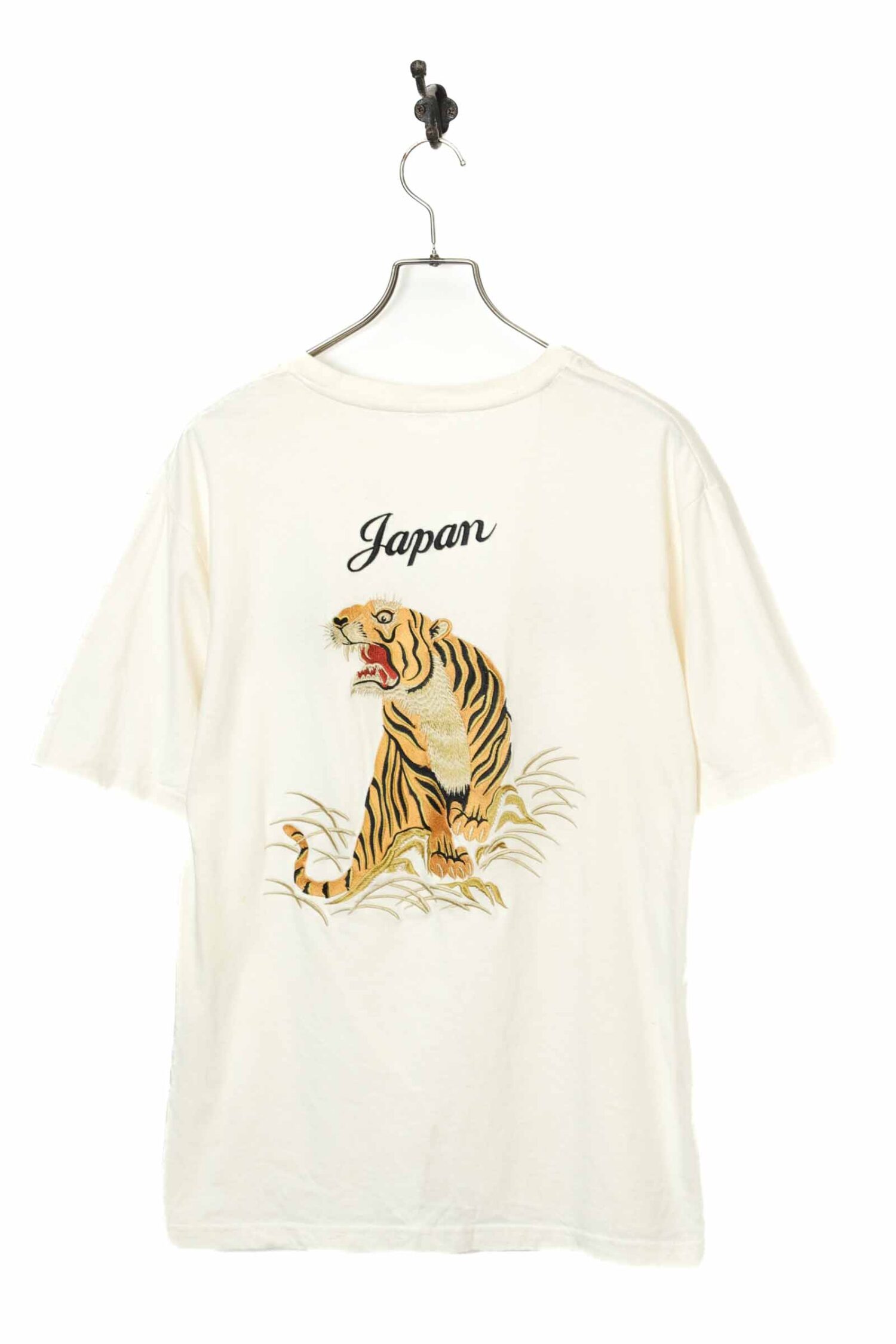 USED EMBROIDERY T-SHIRT/M