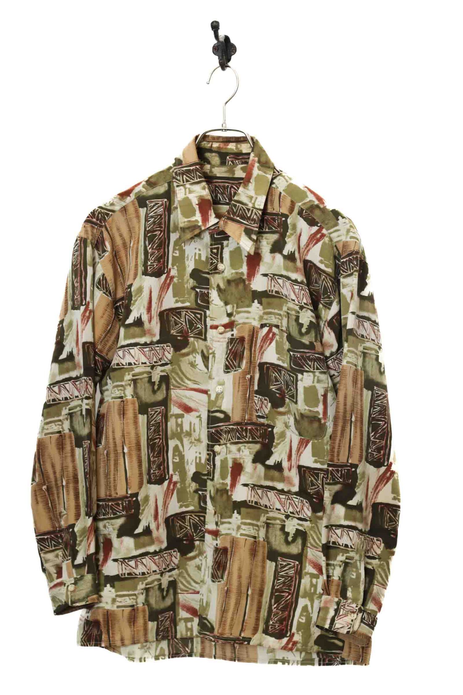 VINTAGE PRINTED SHIRT/M