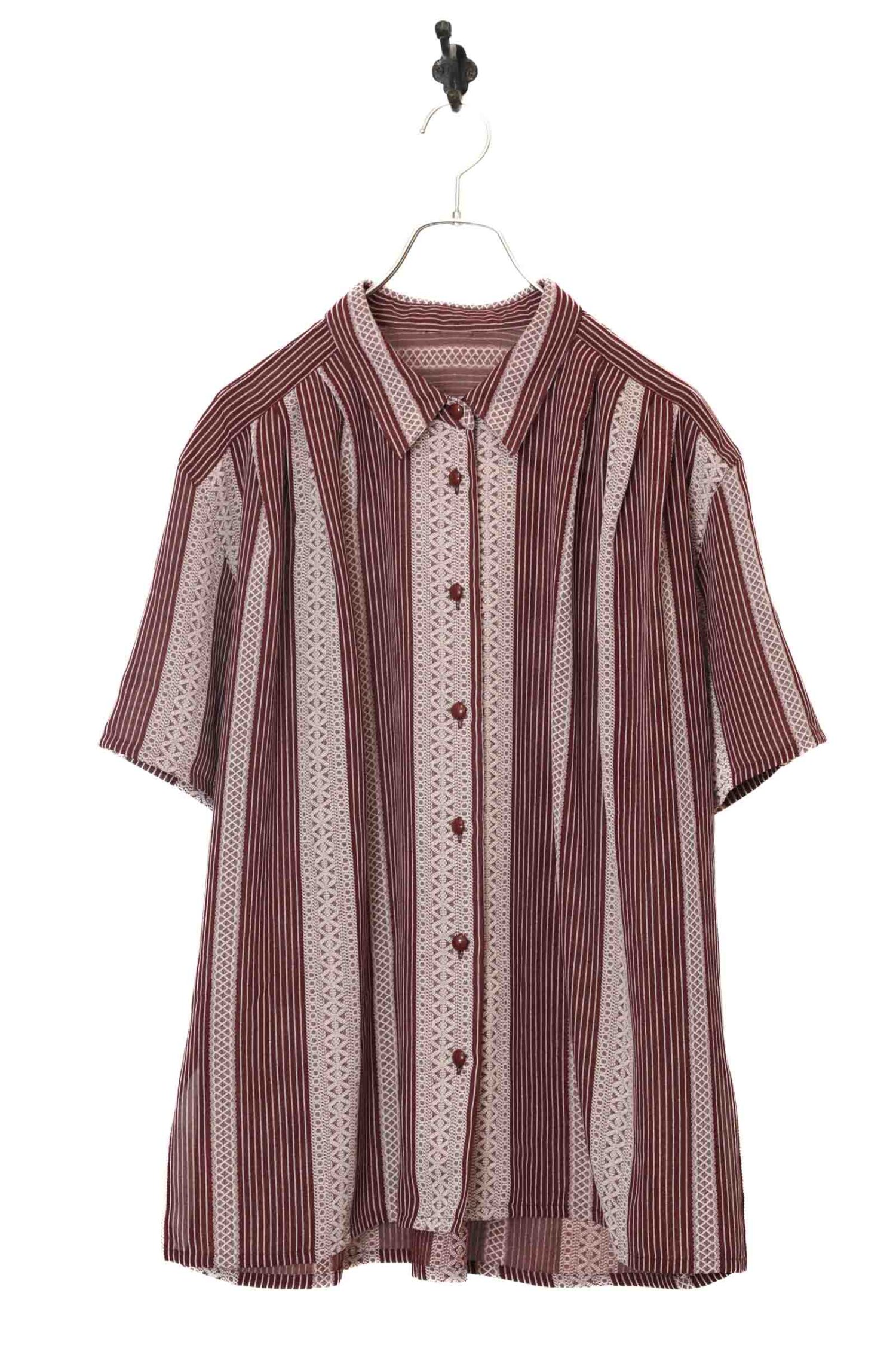 VINTAGE PRINTED SHIRT/L