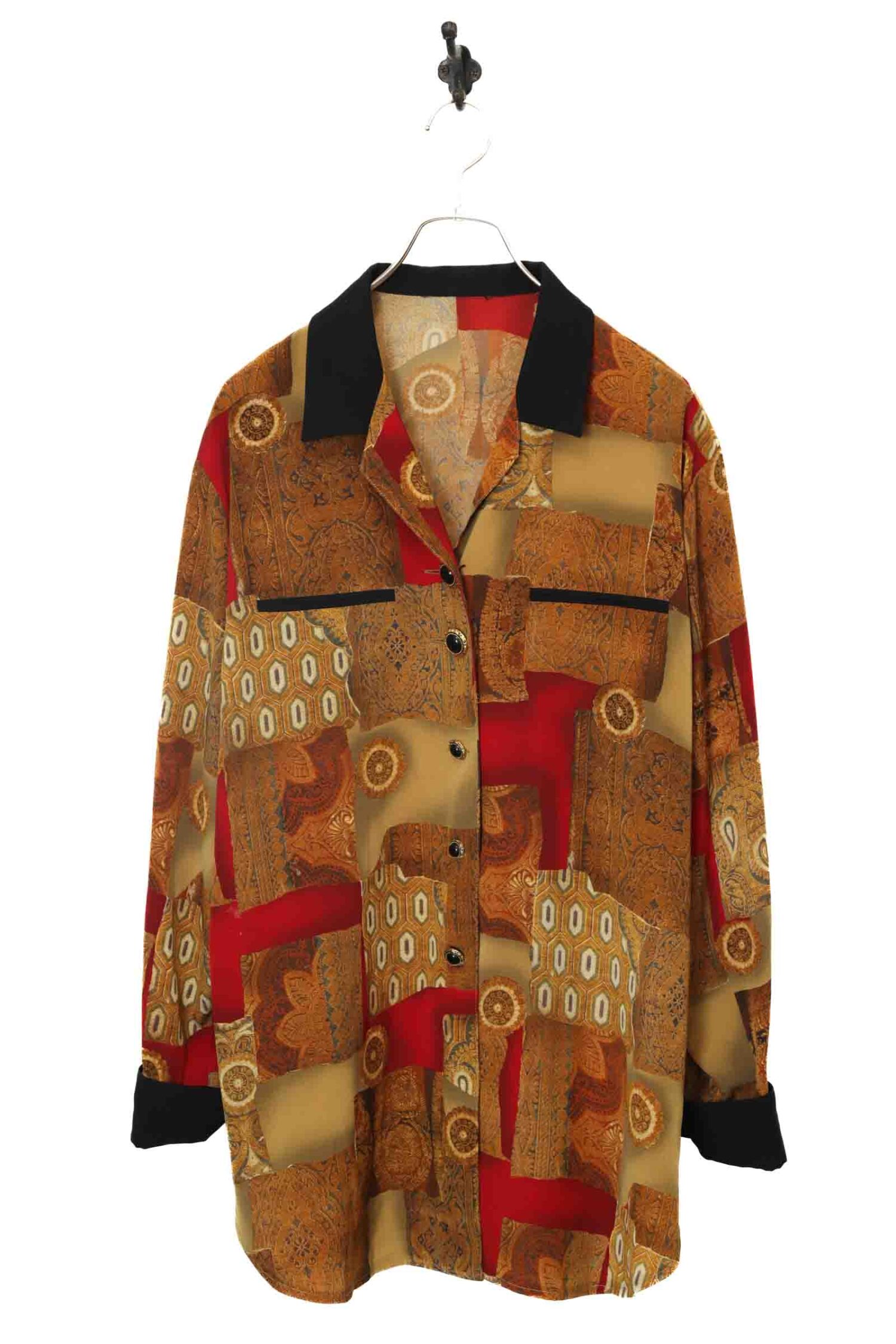 VINTAGE PRINTED SHIRT/L