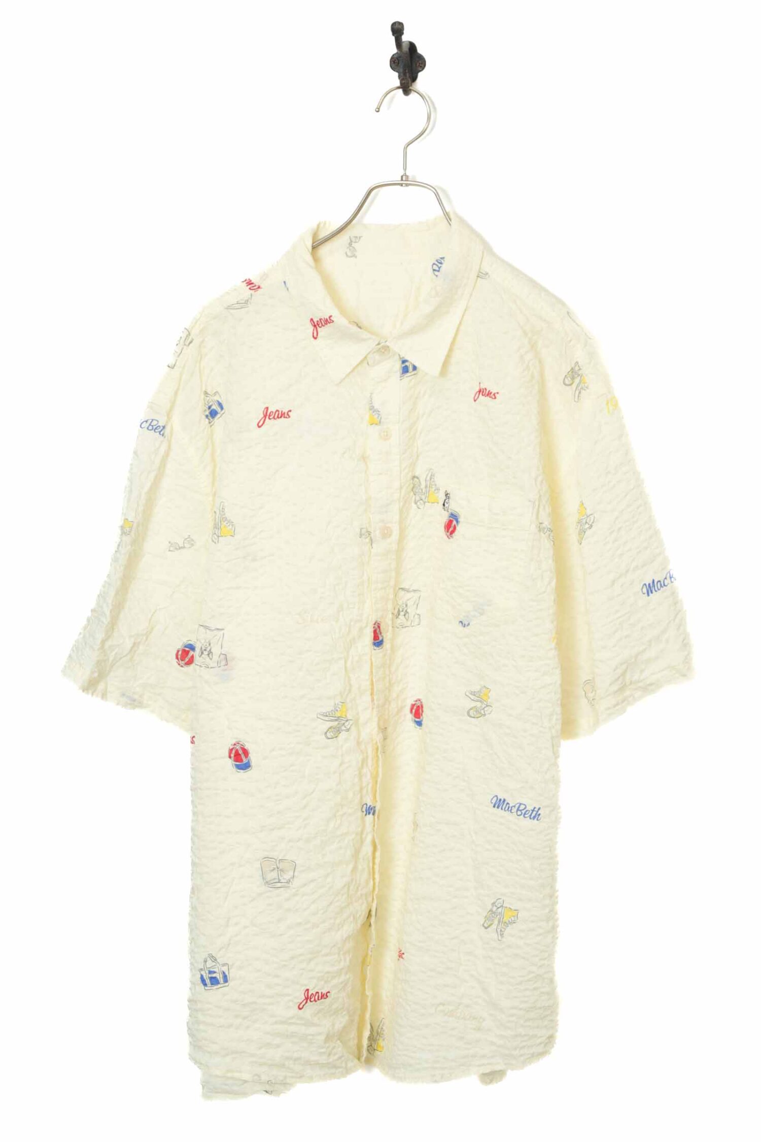 VINTAGE PRINTED SHIRT/XL
