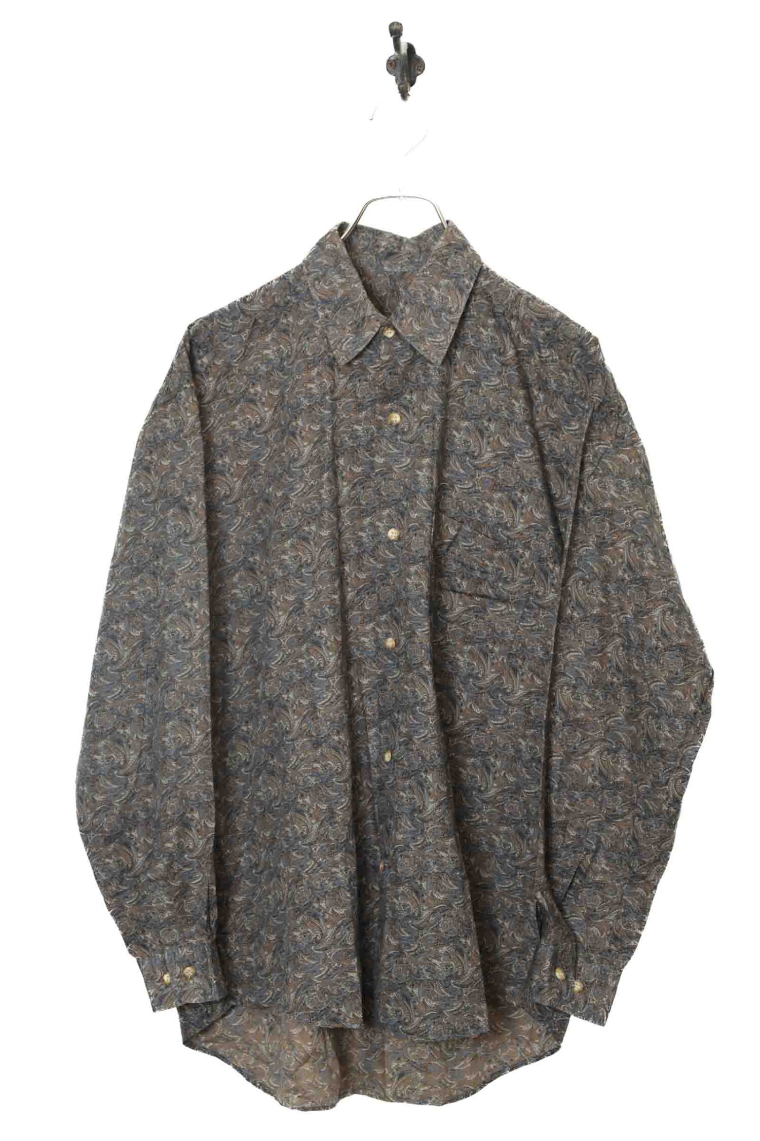 VINTAGE PRINTED SHIRT/L