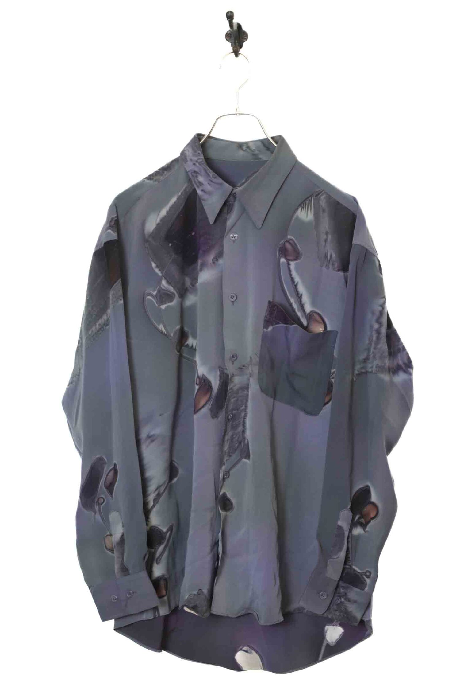 VINTAGE PRINTED SHIRT/L